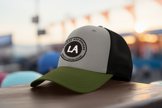 Lindsay Ave Designs Embroidered Trucker Hat